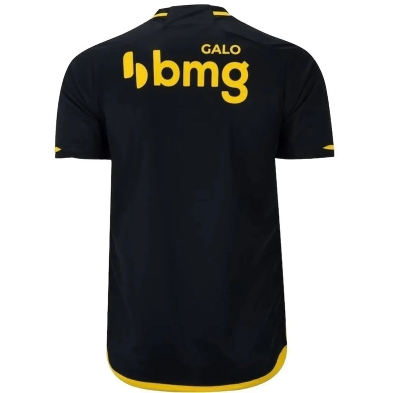 Camisa Atlético Mineiro III 23/24 - Torcedor Adidas Masculina - Preta com detalhes em amarelo