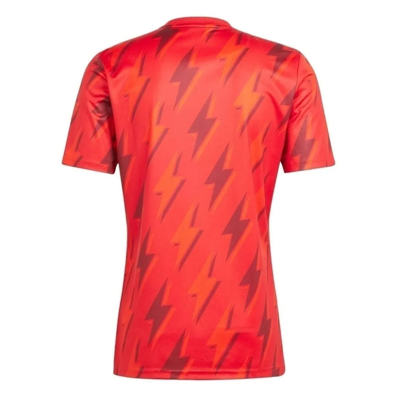 Camisa Arsenal Pré-Jogo I 23/24 - Torcedor Adidas Masculina - Vermelha