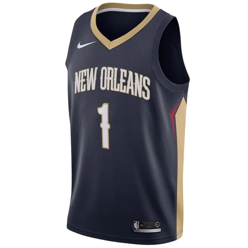 Camiseta Regata NBA New Orleans Pelicans 23/24 - Masculina Nike - Azul