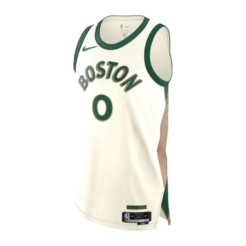 Camiseta Regata NBA Boston Celtics 23/24 - Masculina Nike - Off White