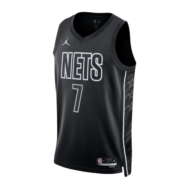 Camiseta Regata NBA Brooklyn Nets 23/24 - Masculina Jordan - Preta