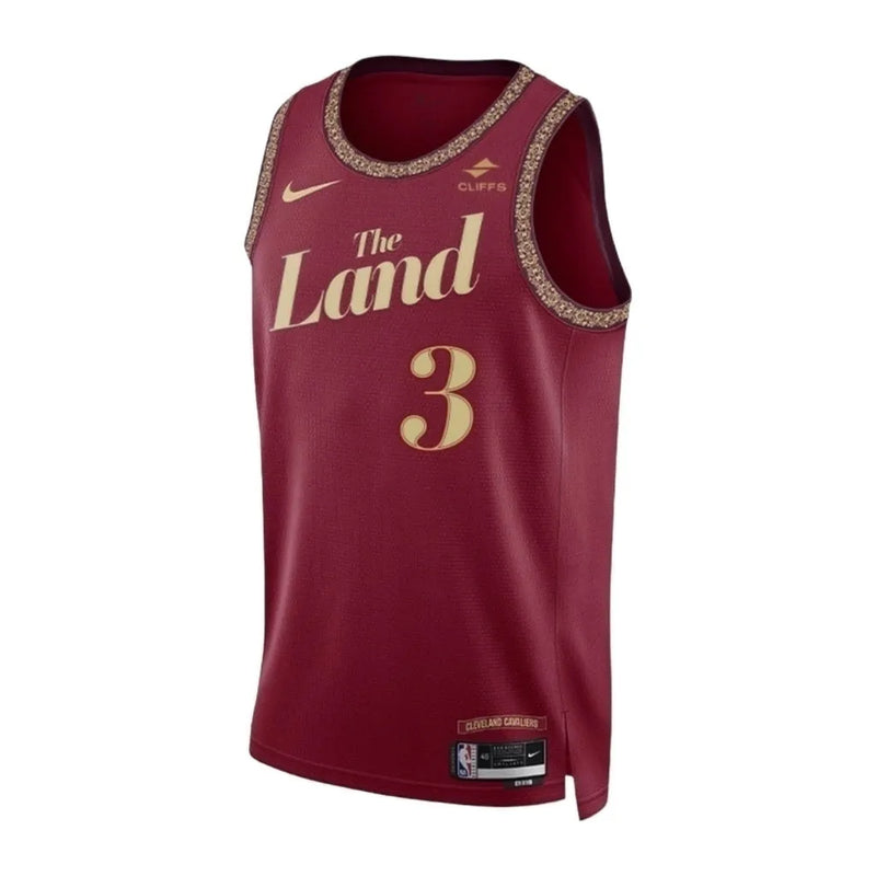 Camiseta Regata NBA Cleveland Cavaliers 23/24 - Masculina Nike - Vermelha