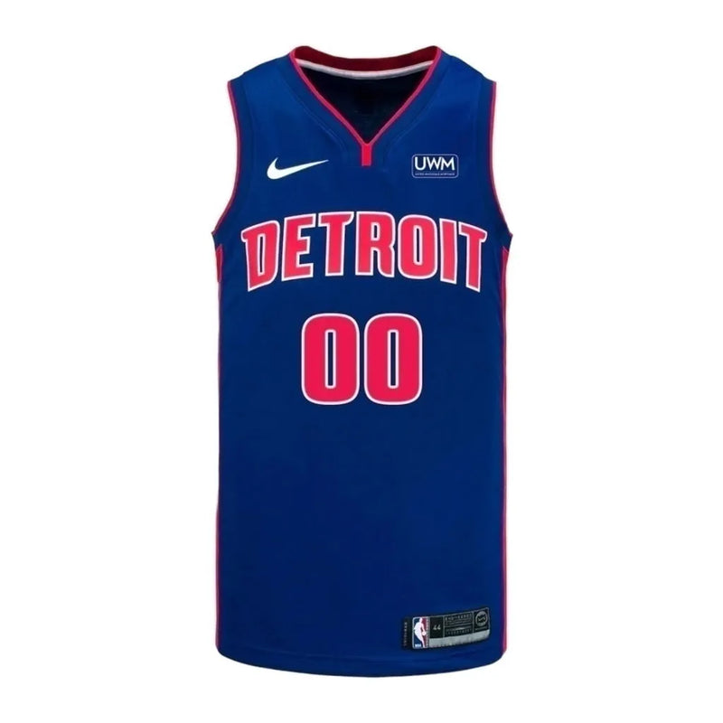 Camiseta Regata NBA Detroit Pistons 23/24 - Masculina Nike - Azul