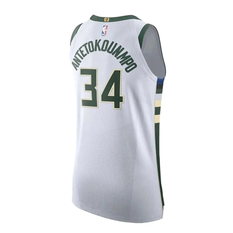 Camiseta Regata NBA Milwaukee Bucks 23/24 - Masculina Nike - Branca