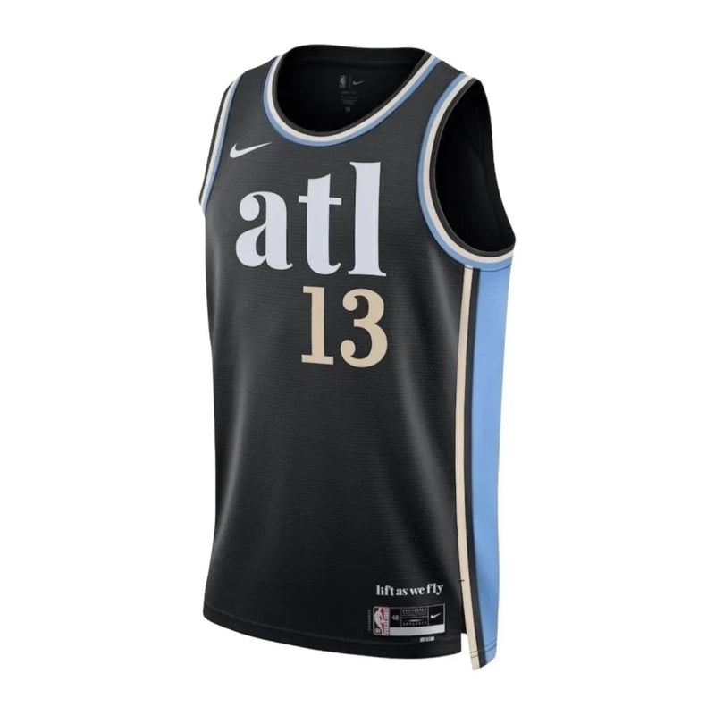 Camiseta Regata NBA Atlanta Hawks 23/24 - Masculina Nike - Preta