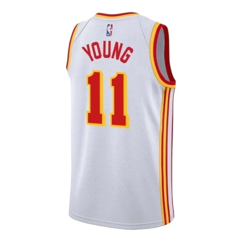 Camiseta Regata NBA Atlanta Hawks 23/24 - Masculina Nike - Branca