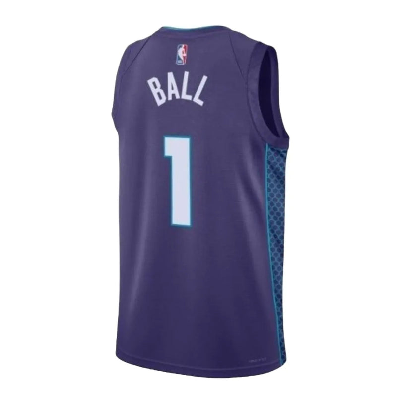 Camiseta Regata NBA Charlotte Hornets 23/24 - Masculina Jordan - Roxa