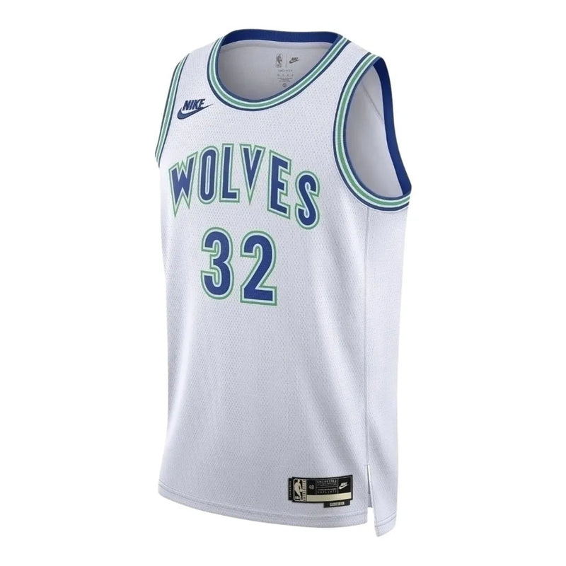 Camiseta Regata NBA Minnesota Timberwolves 23/24 - Masculina Nike - Branca