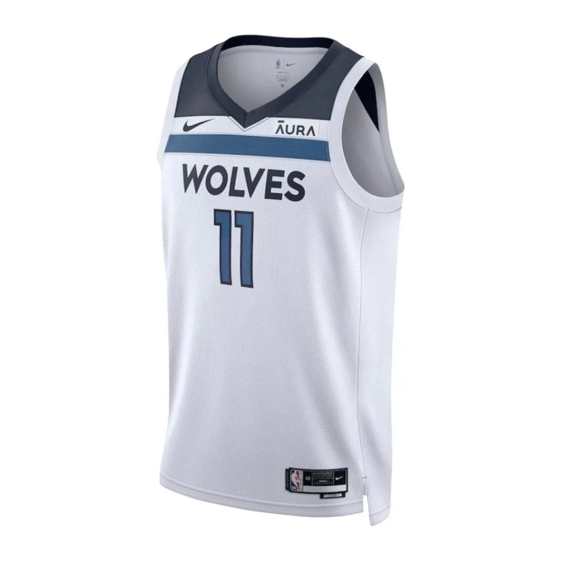 Camiseta Regata NBA Minnesota Timberwolves 23/24 - Masculina Nike - Branca