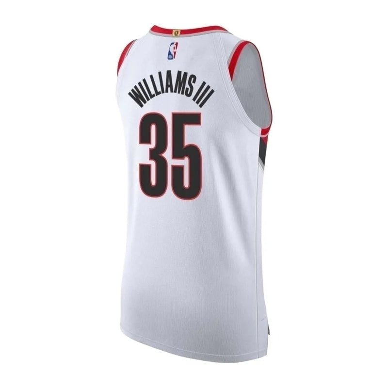 Camiseta Regata NBA Portland Trail Blazers 23/24 - Masculina Nike - Branca