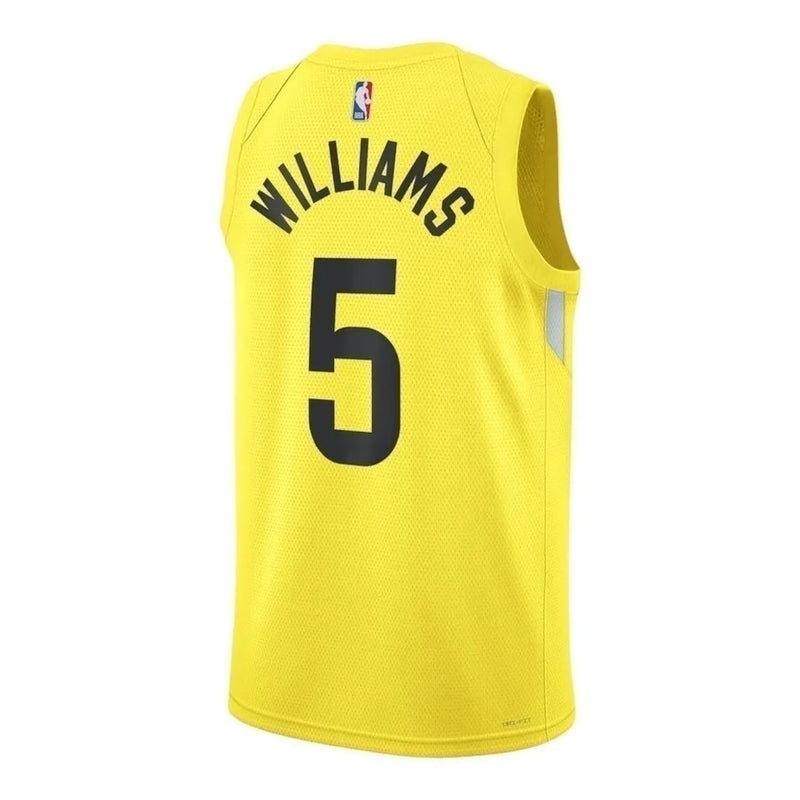 Camiseta Regata NBA Utah Jazz 23/24 - Masculina Nike - Amarela