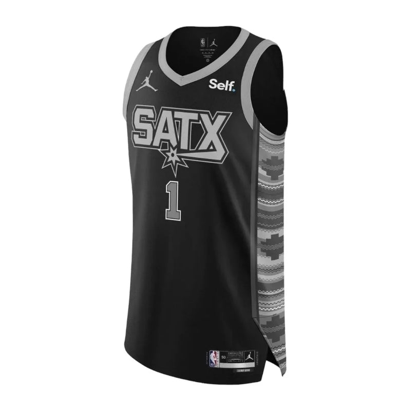 Camiseta Regata NBA San Antonio Spurs 23/24 - Masculina Jordan - Preta