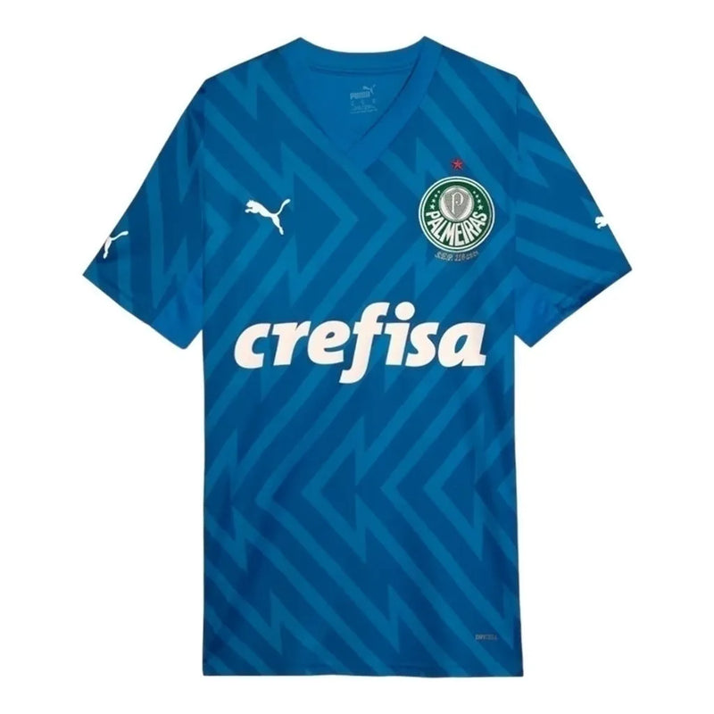 Camisa Palmeiras Goleiro I 24/25 - Torcedor Puma Masculina - Azul