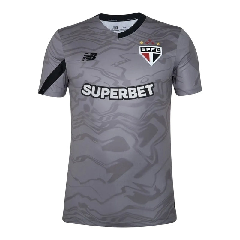 Camisa São Paulo Goleiro II 24/25 - Torcedor Adidas Masculina - Cinza