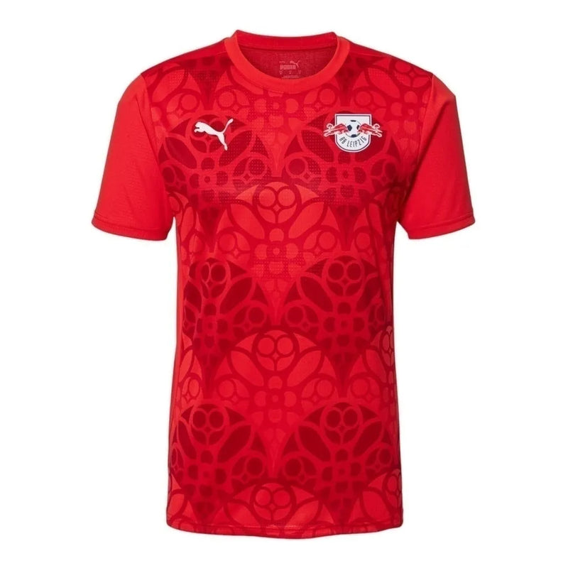 Camisa Red Bull Leipzig Pré-jogo I 24/25 - Torcedor Puma Masculina - Vermelha