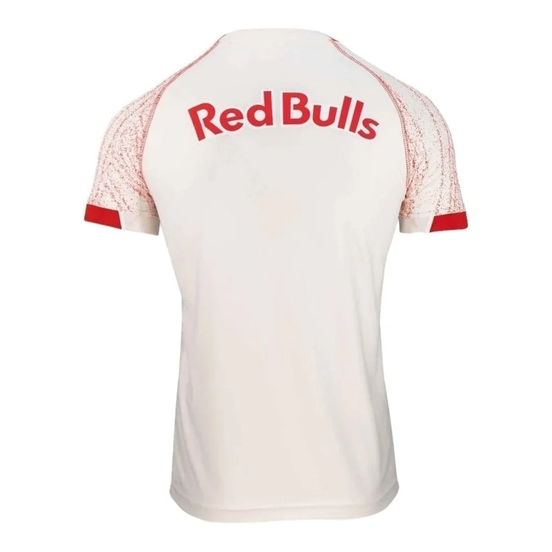 Camisa Red Bull Bragantino I 24/25 - Torcedor Masculina - Branca com detalhes em vermelho