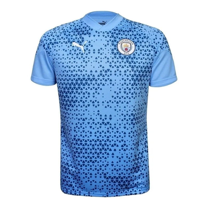 Camisa Manchester City Treino 23/24 - Torcedor Puma Masculina - Azul