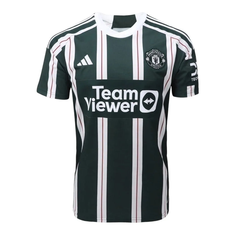 Camisa Manchester United II 23/24 - Torcedor Adidas Masculina - Verde e branca