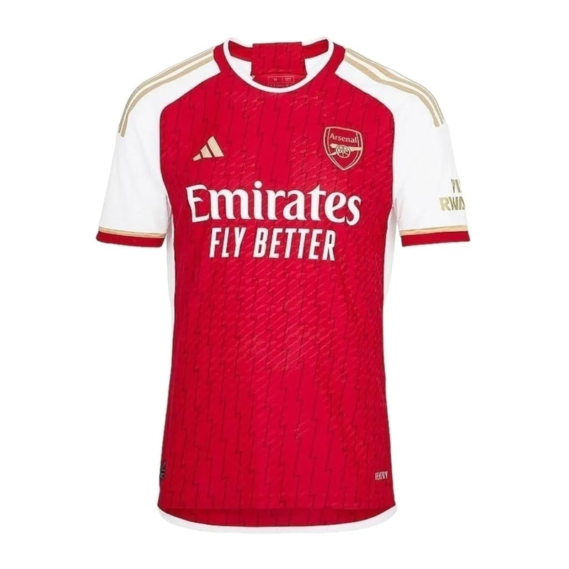 Camisa Arsenal I 23/24 - Torcedor Adidas Masculina - Branca e vermelha