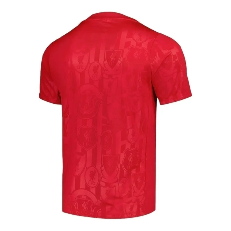 Camisa Liverpool Pré-jogo 24/25 - Torcedor Nike Masculina - Vermelha