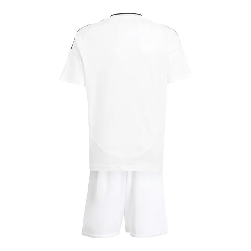 Kit Infantil Real Madrid I 24/25 - Adidas - Branco