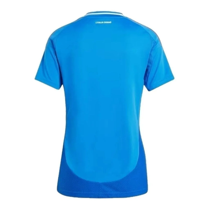 Camisa Seleção Itália I 24/25 - Torcedor Adidas Feminina - Azul