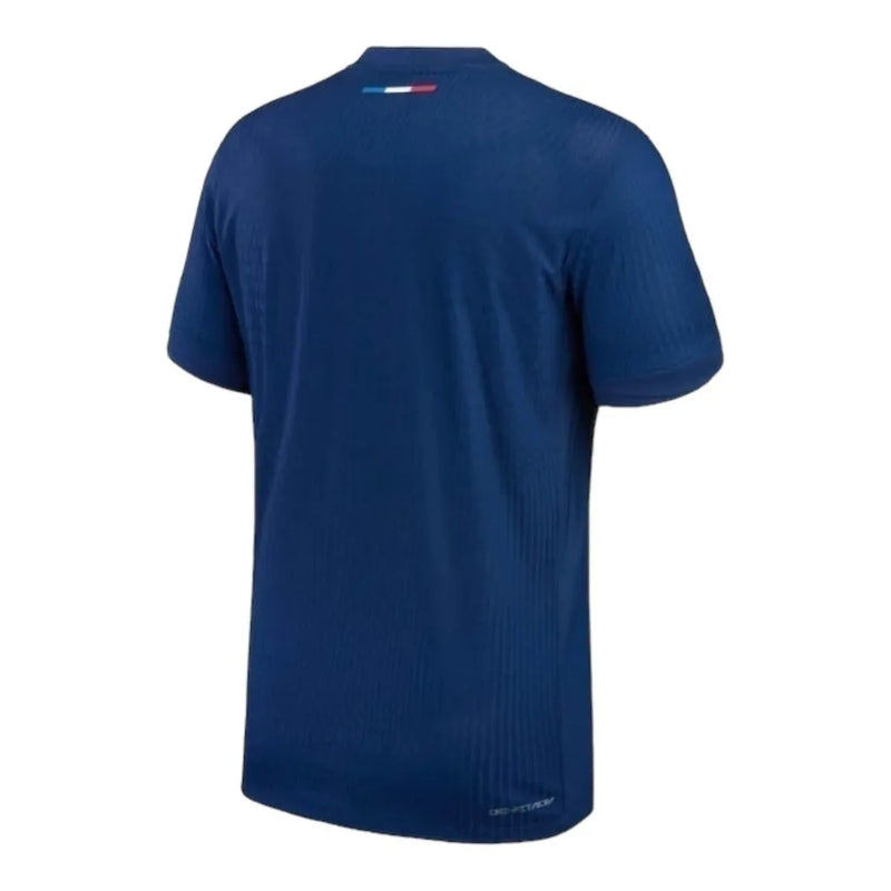 Camisa Paris Saint-Germain I 24/25 - Torcedor Nike Masculina - Azul com detalhes em vermelho