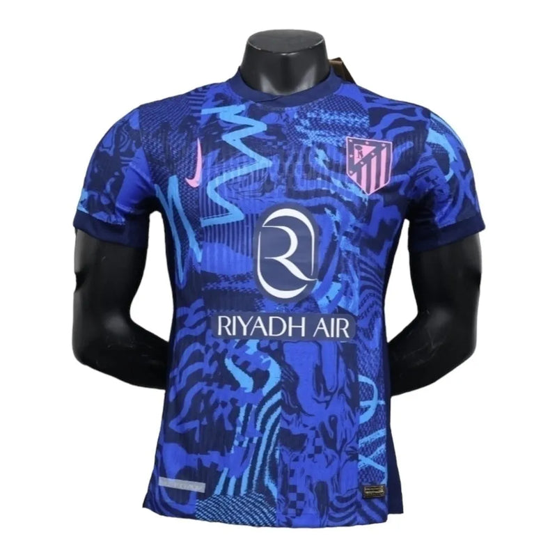 Camisa Atlético de Madrid III 24/25 - Jogador Nike Masculina - Azul