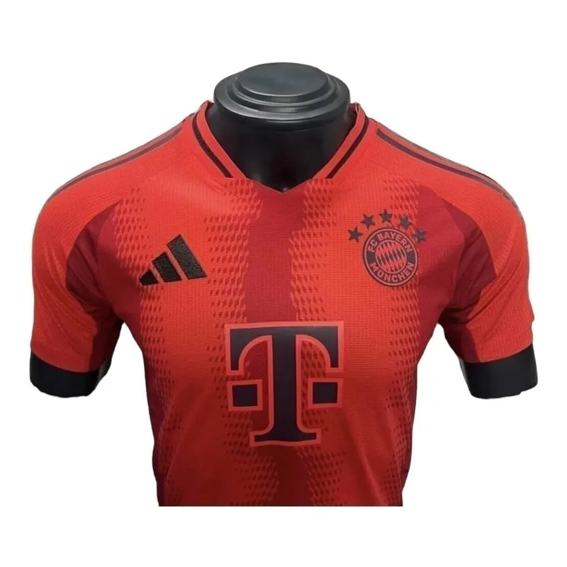 Camisa Bayern de Munique I 24/25 - Jogador Adidas Masculina - Vermelha