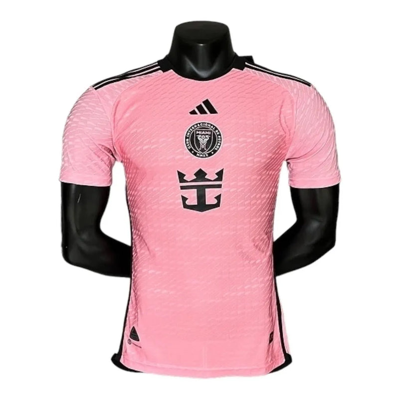 Camisa Inter Miami II 24/25 - Jogador Adidas Masculina - Rosa com detalhes em preto