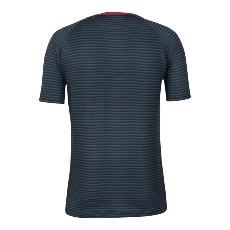 Camisa Athletico Paranaense Pré-jogo 24/25 - Torcedor Umbro Masculina - Cinza com detalhes em vermelho