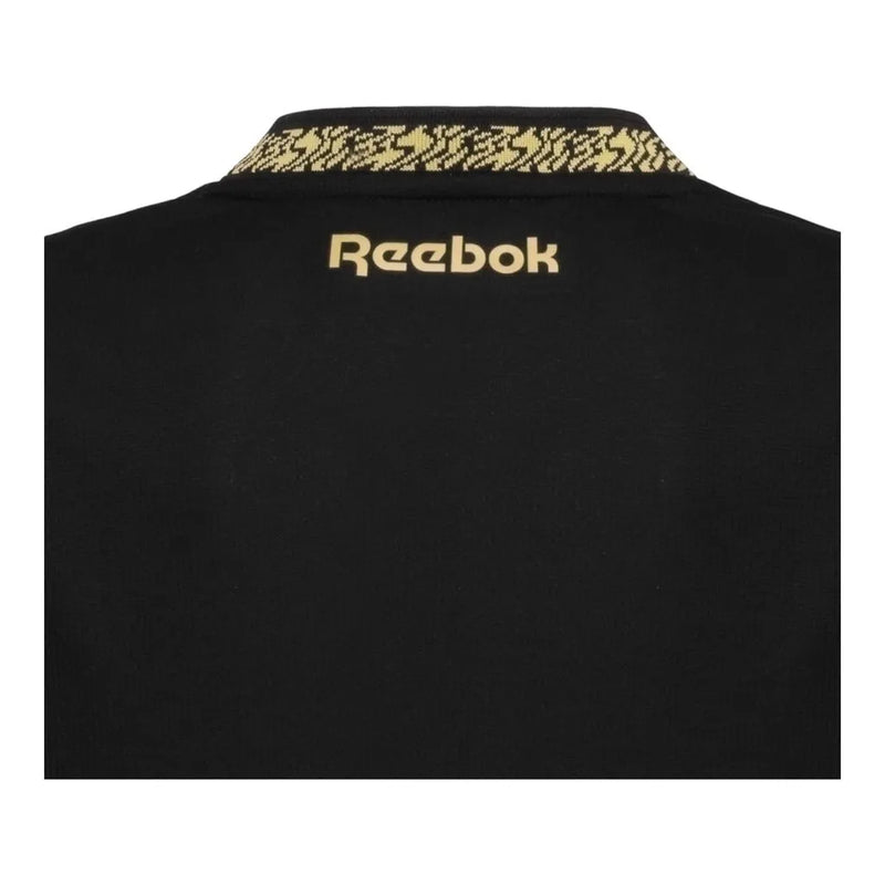 Camisa Botafogo II 24/25 - Torcedor Reebok Masculina - Preta com detalhes em amarelo