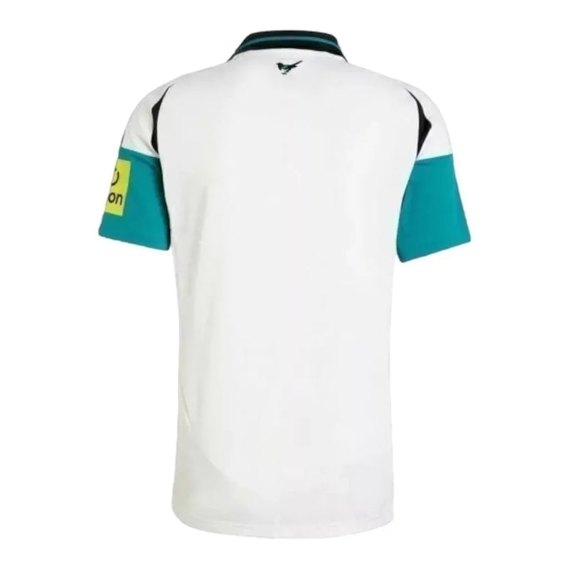 Camisa Newcastle III 24/25 - Torcedor Adidas Masculina - Branca com detalhes em preto e verde