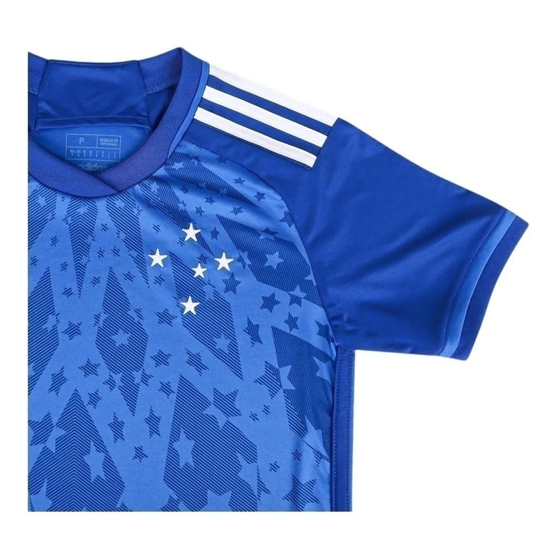 Camisa Cruzeiro I 24/25 - Torcedor Adidas Feminina - Azul