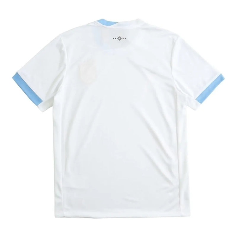 Camisa Seleção do Uruguai II 24/25 - Torcedor Nike Masculina - Branca com detalhes em azul