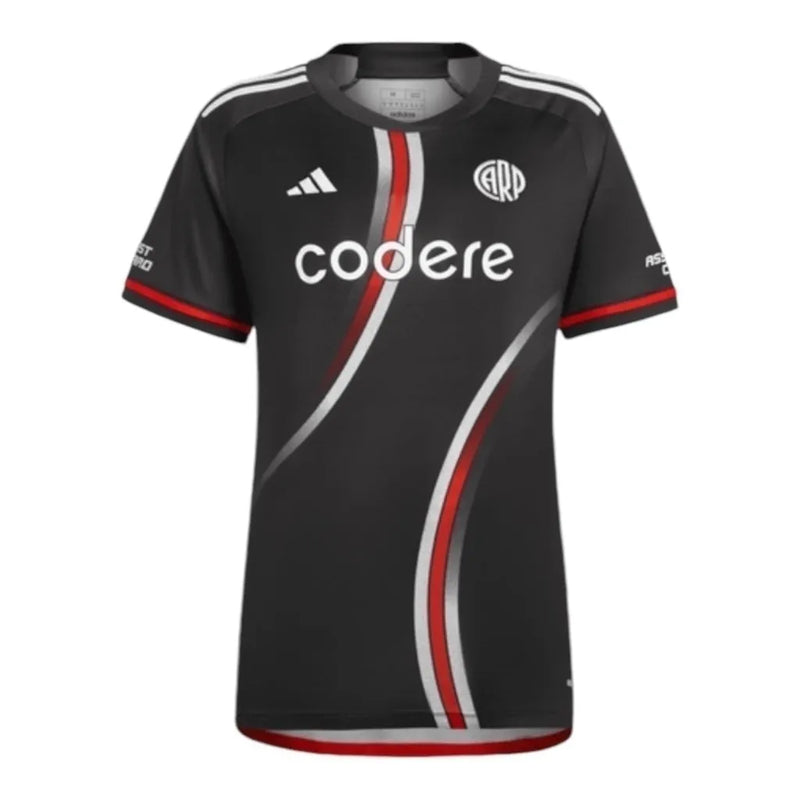 Camisa River Plate III 24/25 - Torcedor Adidas Feminina - Preta