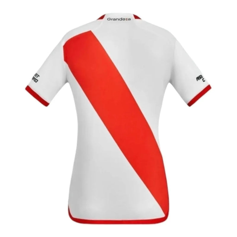 Camisa River Plate I 23/24 - Torcedor Adidas Feminina - Branca com detalhes em vermelho