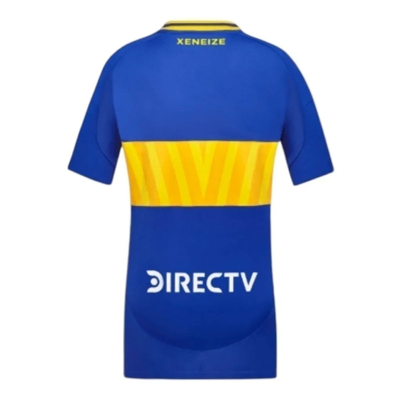 Camisa Boca Juniors I 24/25 - Torcedor Adidas Feminina - Azul com detalhes em amarelo