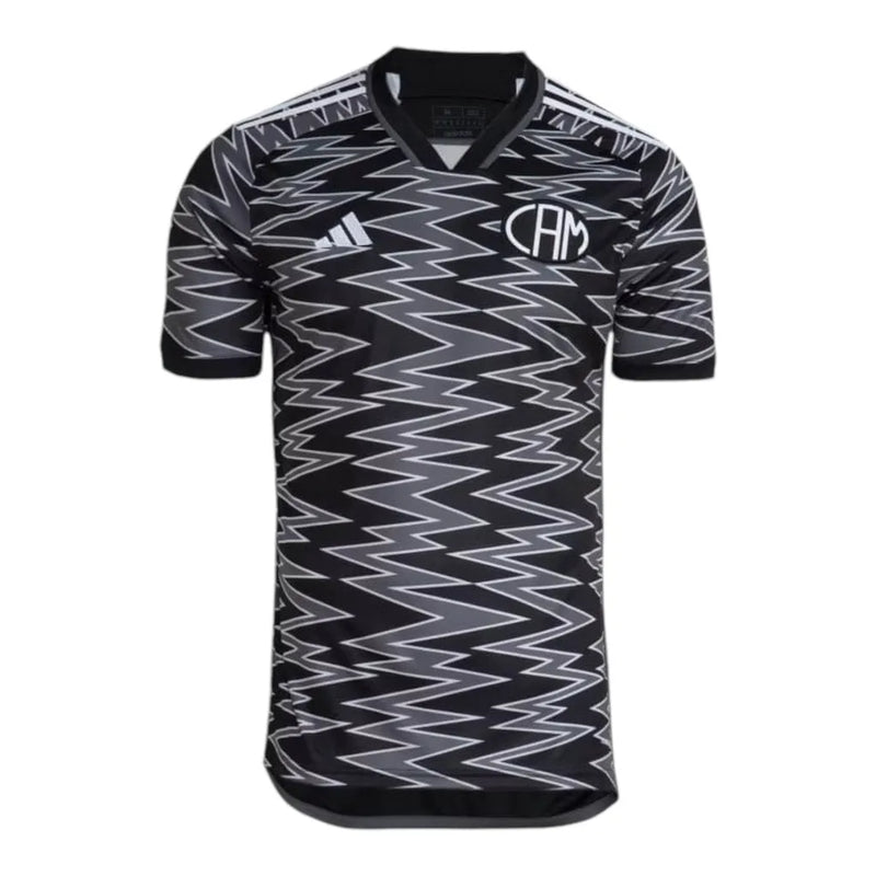 Camisa Atlético Mineiro III 24/25 - Torcedor Adidas Masculina - Preta com detalhes em cinza