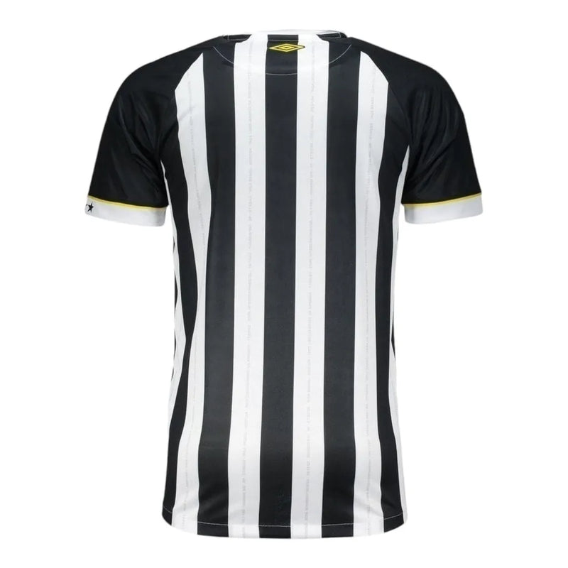 Camisa Santos II 23/24 - Torcedor Umbro Masculina - Preta e branca