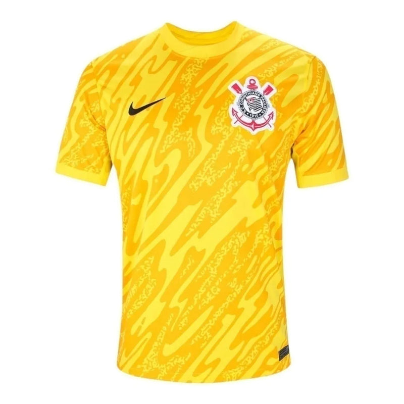 Camisa Corinthians Goleiro 24/25 - Torcedor Nike Masculina - Amarela