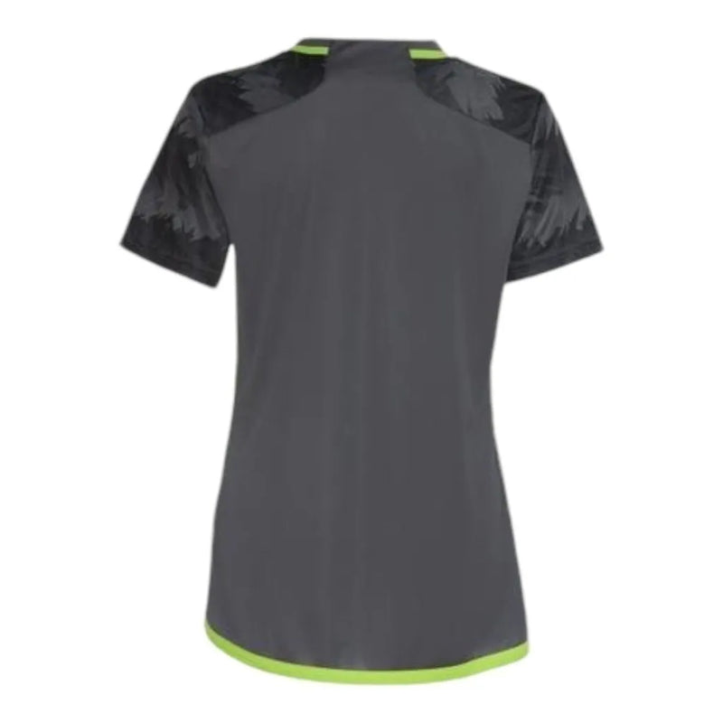 Camisa Internacional III 23/24 - Torcedor Adidas Feminina - Cinza com detalhes em verde