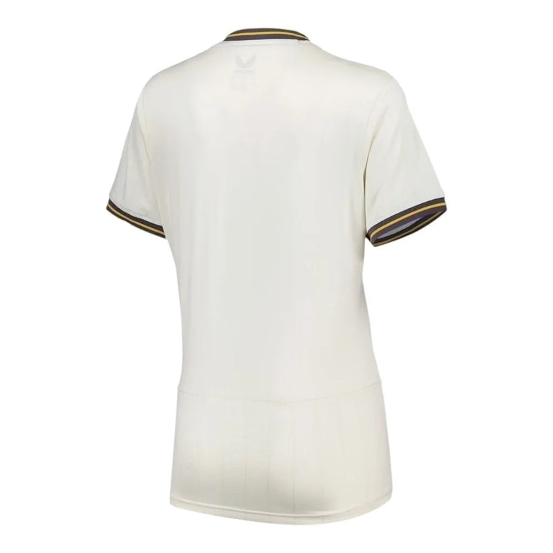 Camisa Everton III 24/25 - Torcedor Castore Feminina - Branca