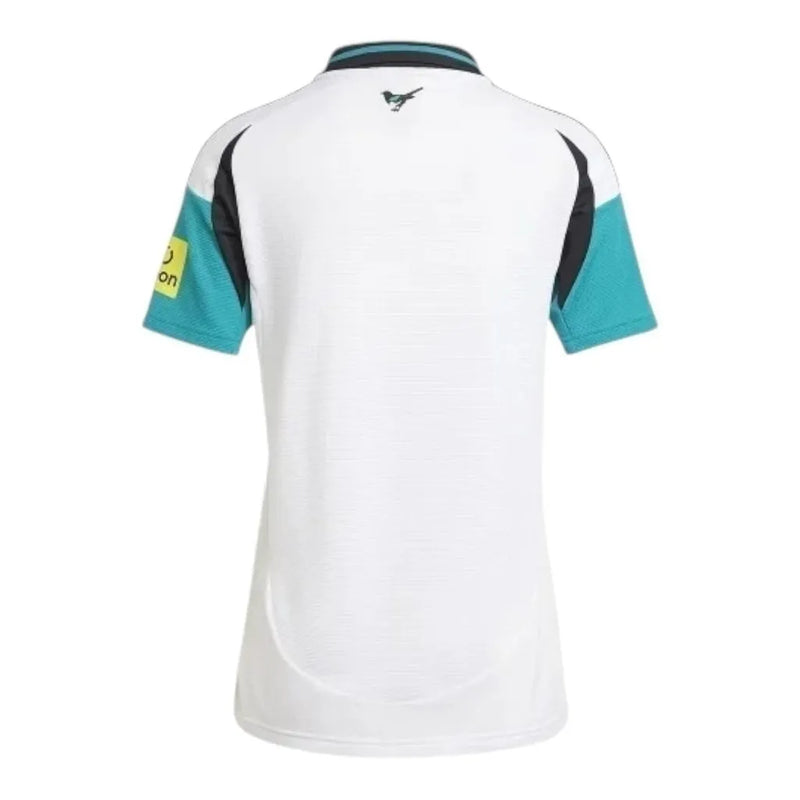 Camisa Newcastle III 24/25 - Torcedor Adidas Feminina - Branca com detalhes em verde e preto