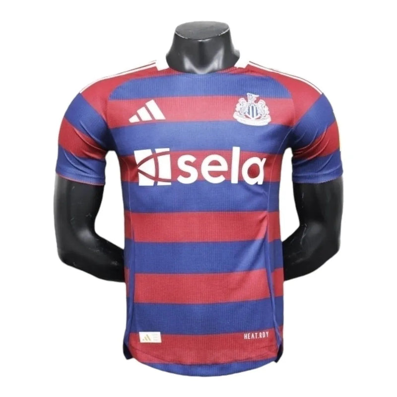 Camisa Newcastle II 24/25 - Jogador Adidas Masculina - Azul e vermelha