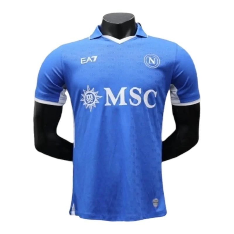 Camisa Napoli I 24/25 - Jogador EA7 Masculina - Azul