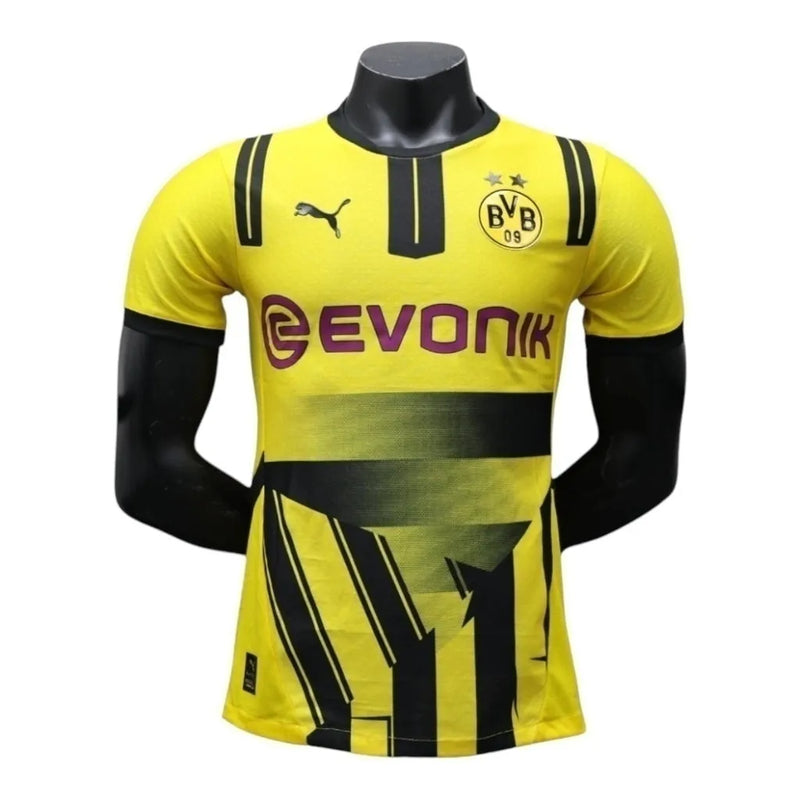 Camisa Borussia Dortmund Copas 24/25 - Jogador Puma Masculina - Amarela com detalhes em preto