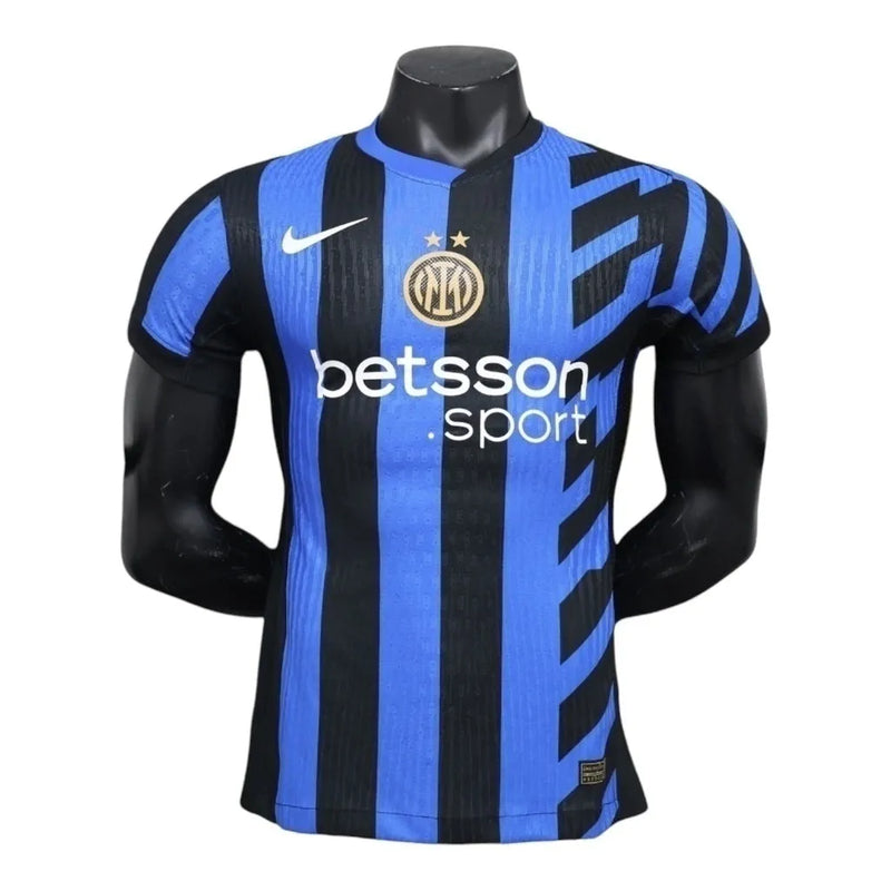 Camisa Inter de Milão I 24/25 - Jogador Nike Masculina - Azul com detalhes em preto