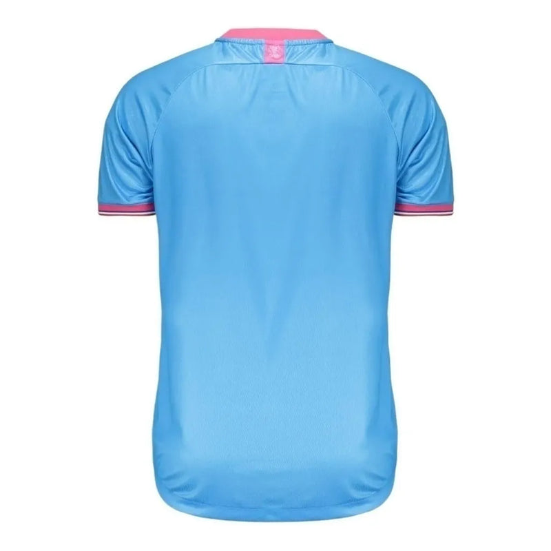 Camisa Bahia Goleiro 24/25 - Torcedor Esquadrão Masculina - Azul com detalhes em rosa