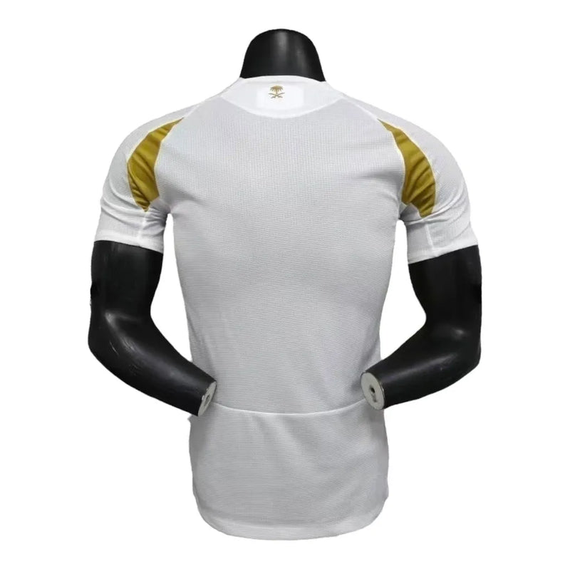 Camisa Al-Nassr III 24/25 - Jogador Adidas Masculina - Branca com detalhes em dourado